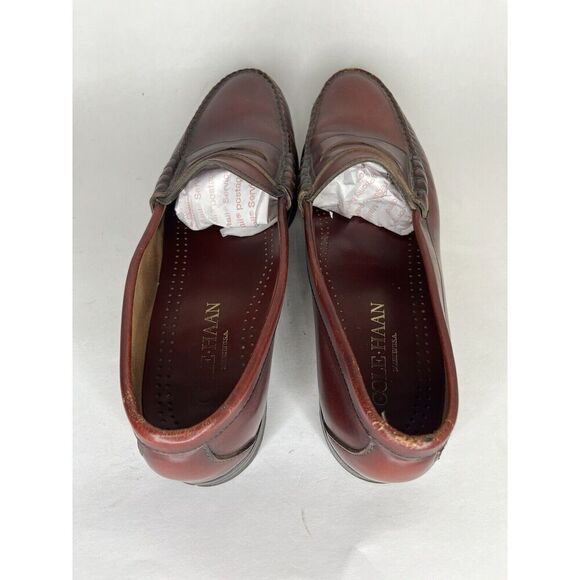 Cole Haan Burgundy Brown Slip On Penny Loafers Dress Shoes Men’s Sz 11D US/44EU - Picture 4 of 13
